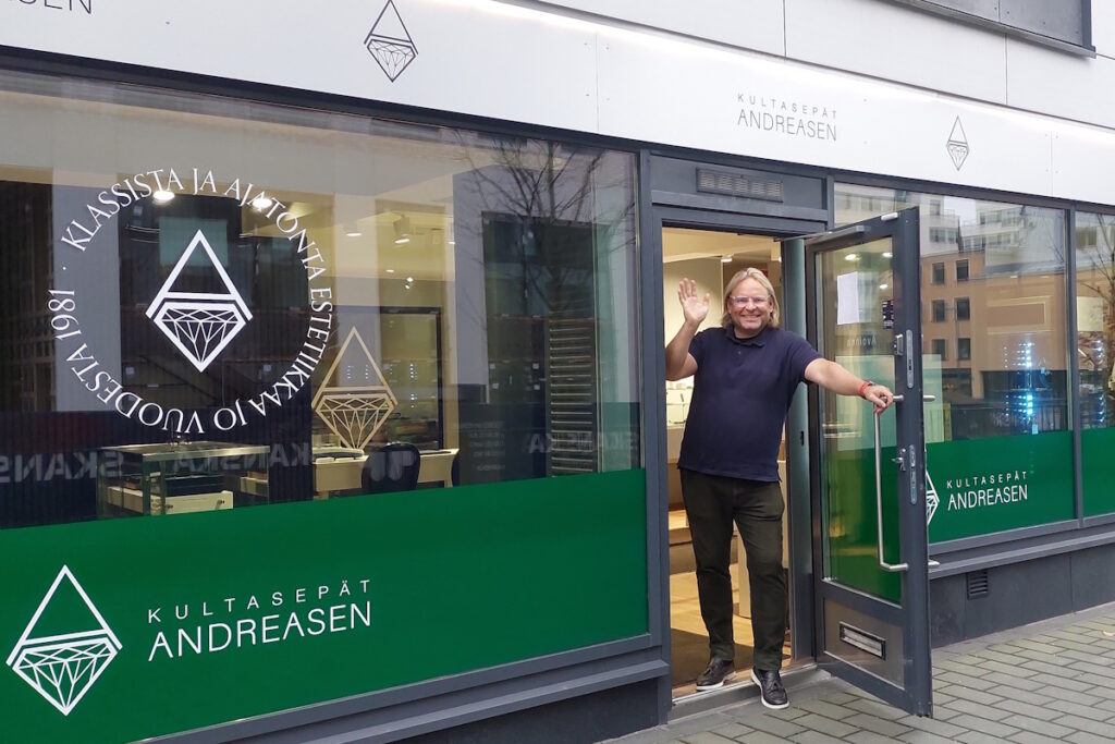 Kultasepät Andreasen Jussi Andreasen